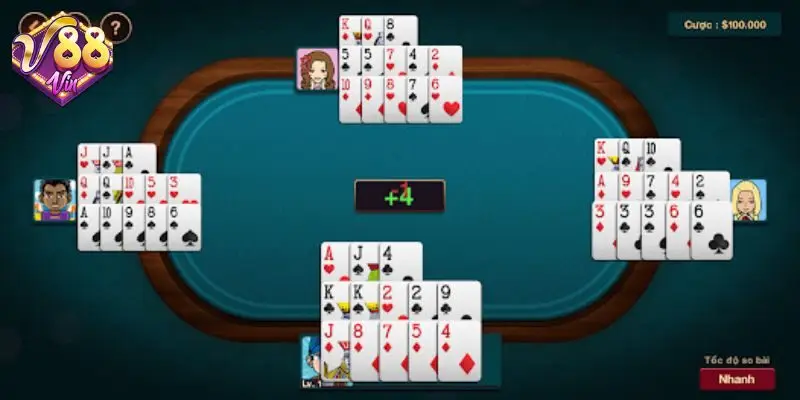 Áp dụng các tuyệt chiêu khi chơi mậu binh