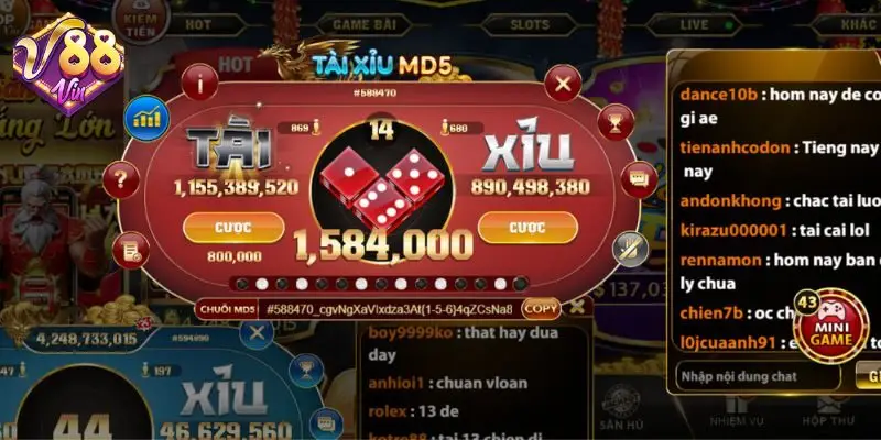 Đôi nét về Tài Xỉu MD5 88vin