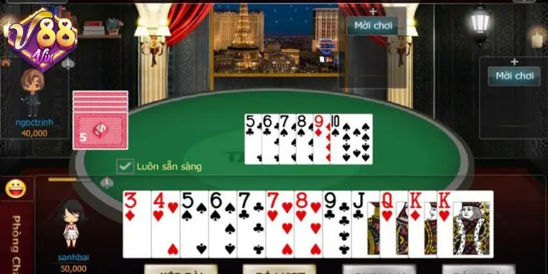 Thông tin về game đánh bài tiến lên miền Nam 88VIN